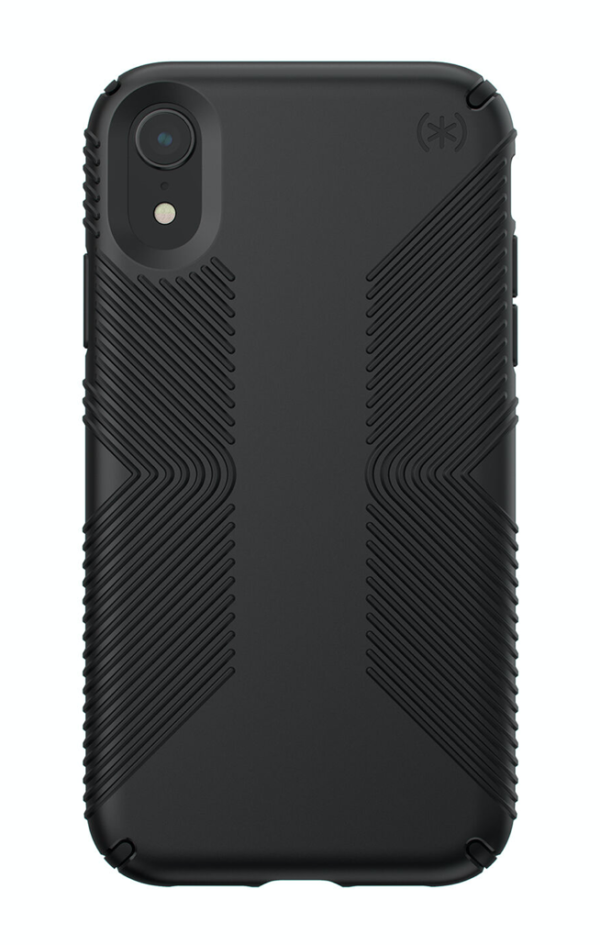 Speck - Presidio Grip for iPhone XR - Black