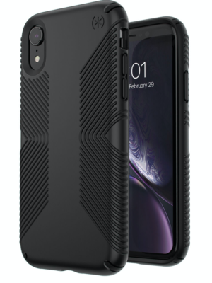 Speck - Presidio Grip for iPhone XR - Black